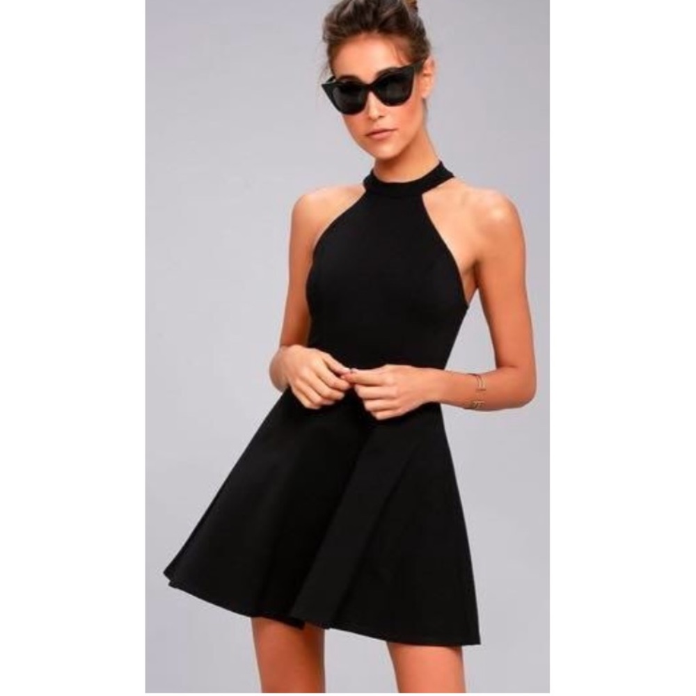 Lulus Hometown Girl Black Lace Slater Dress